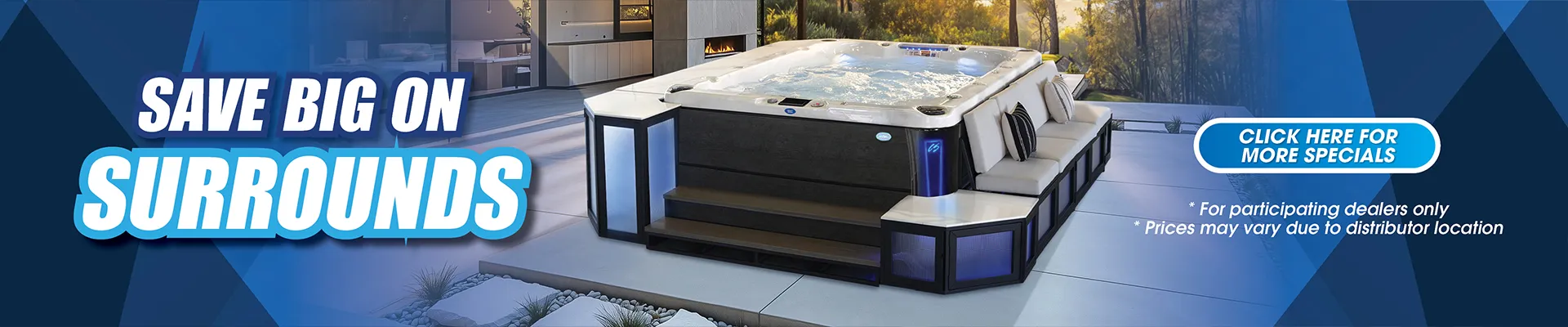 Calspas hot tub being used in a family setting - Silverdale
